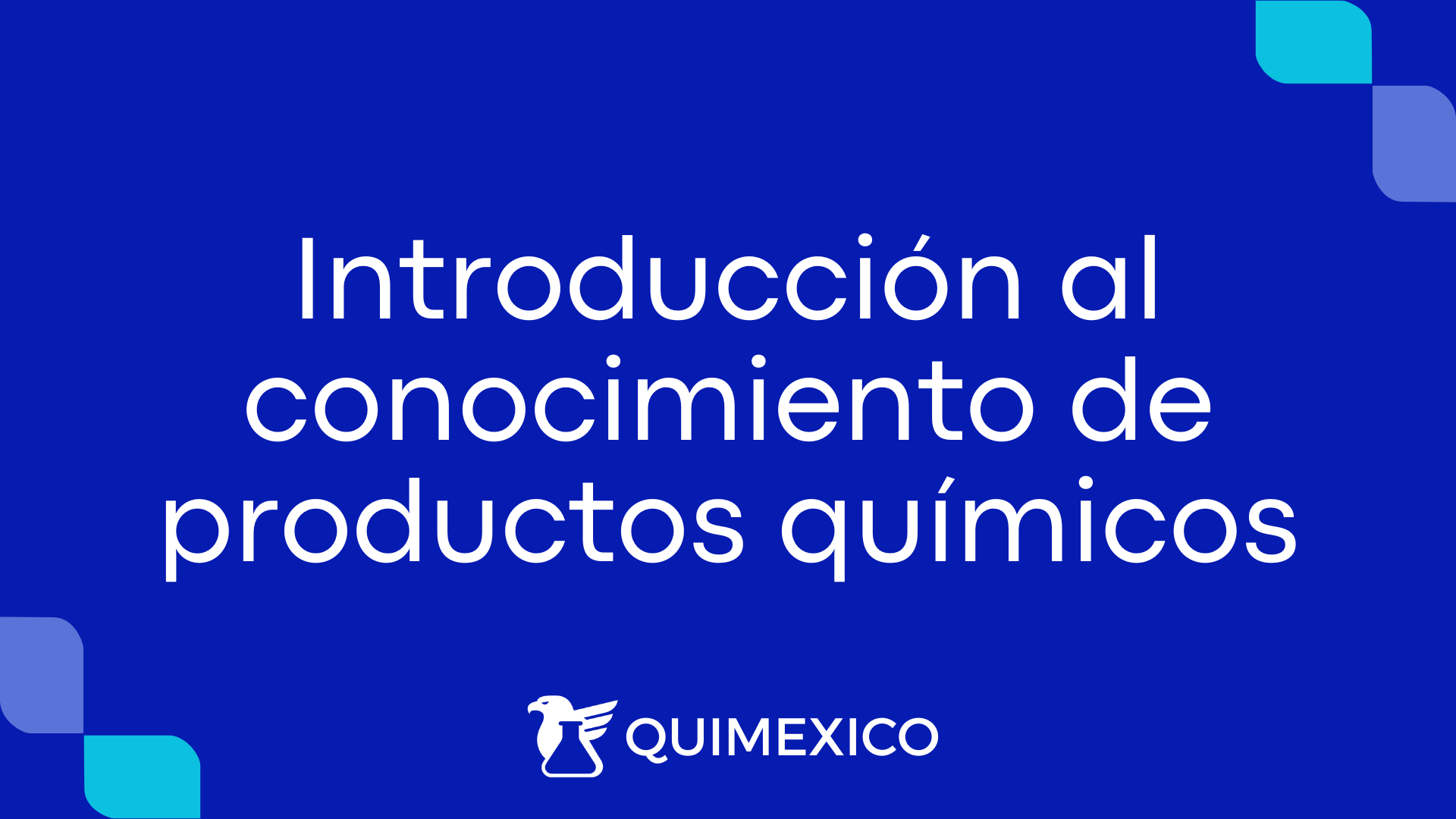 Introducción al conocimiento de productos químicos
